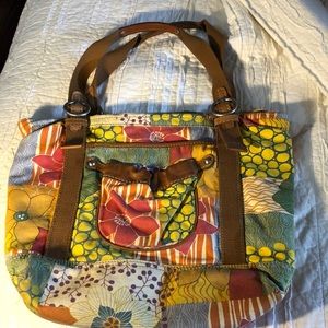 Fossil Flower Shoulder Bag
